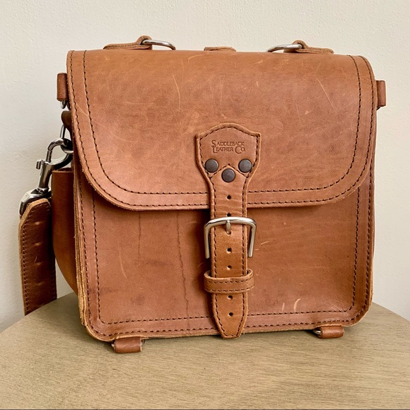 Handbags - Saddleback Leather Company small bag/briefcase.